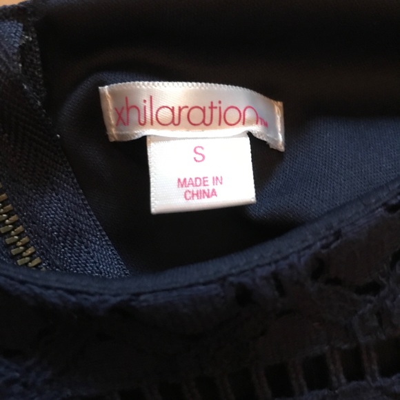 Navy Mini Dress - Picture 4 of 4